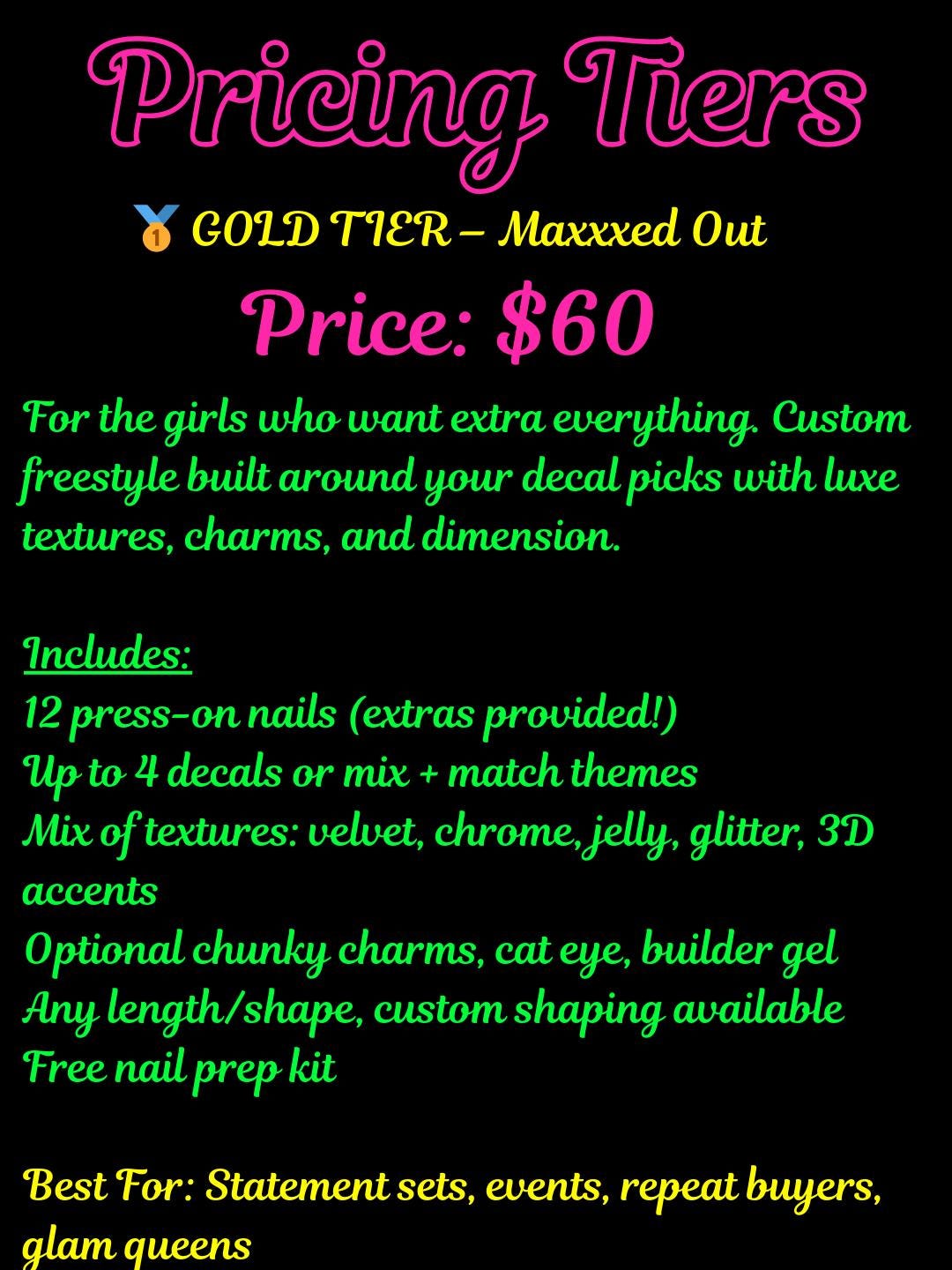 Decal Mystery Set - Press-On Nail Extensions 10pcs