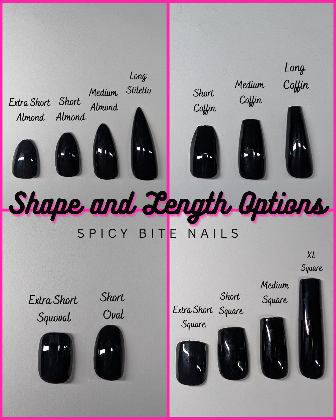 Bump in the Night - Glow in the Dark Reflective Glitter Monster Eyes Halloween False Press-On Nail Extensions 10pcs
