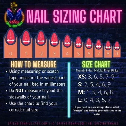 Bump in the Night - Glow in the Dark Reflective Glitter Monster Eyes Halloween False Press-On Nail Extensions 10pcs