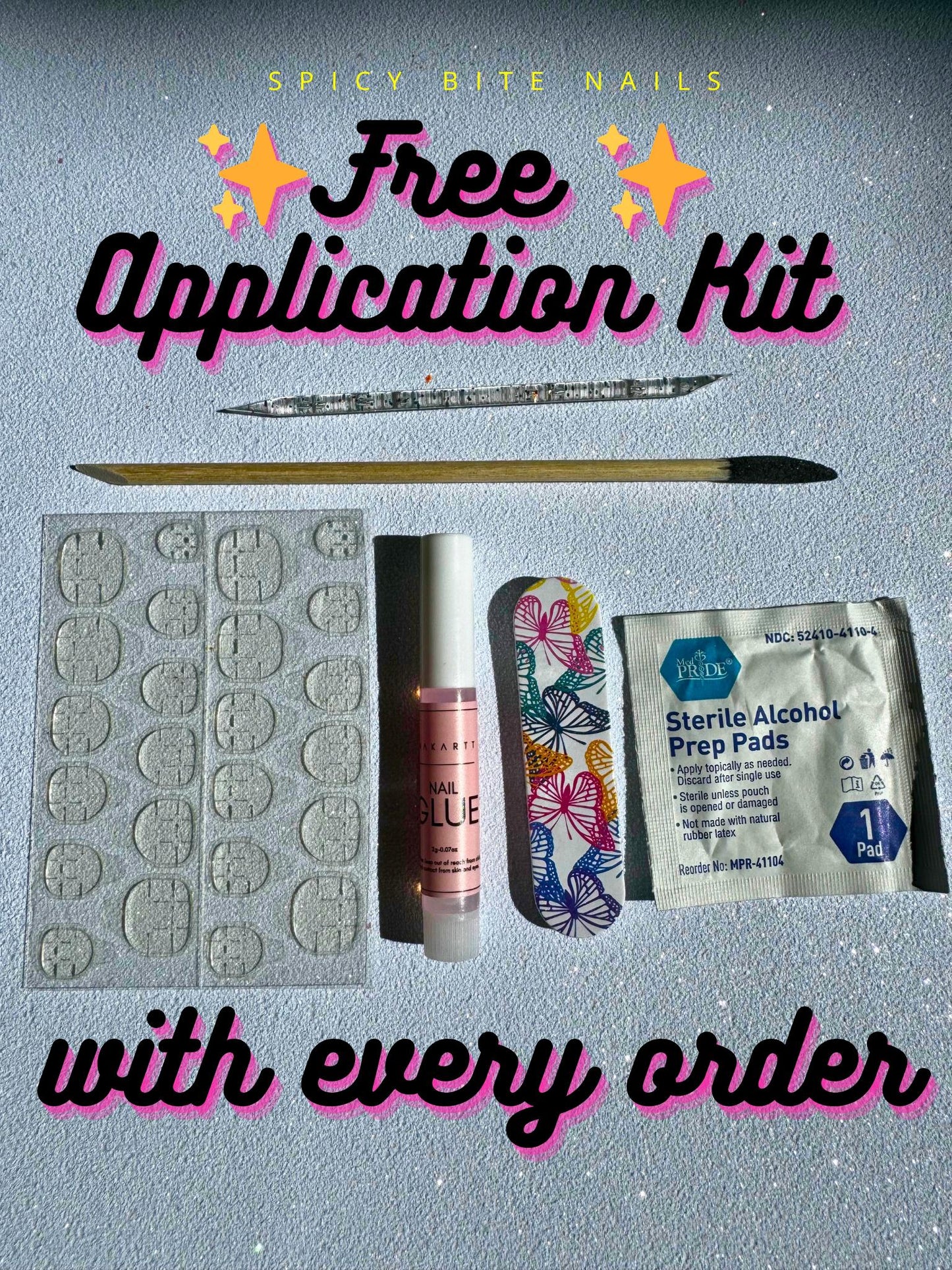 Dot & Dash - Purple, Cream and Sage Green Cat-Eye Polka Dot Press-On Nail Extensions 10pcs